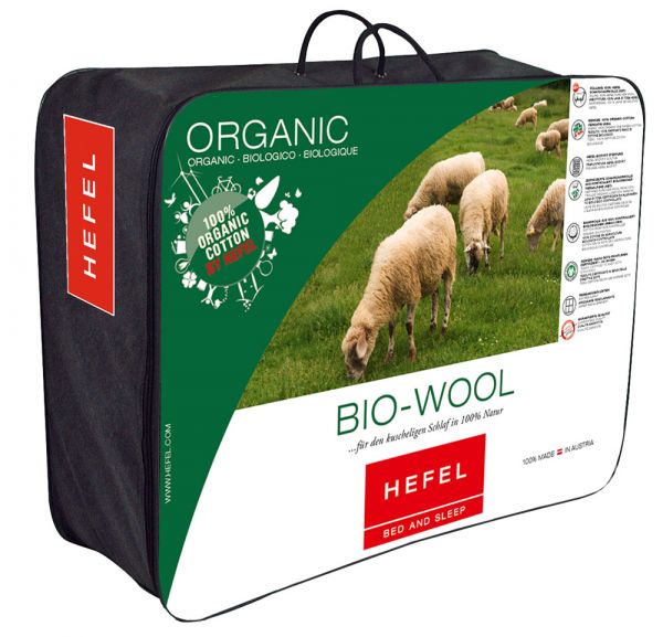 HEFEL Bio-Wool Ganzjahresdecke