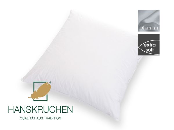HANSKRUCHEN Daunenkissen DIAMANT extra soft