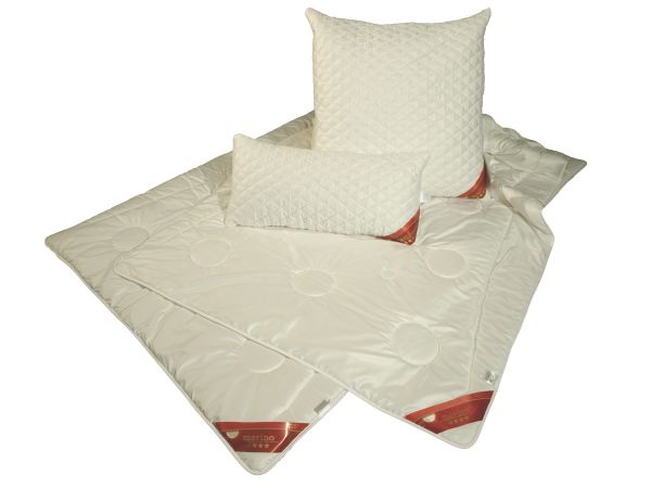 GARANTA Natur Merino Extra-Leicht Steppbett