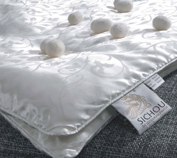 Sichou Seiden-Bettdecke Fleur Winter plus