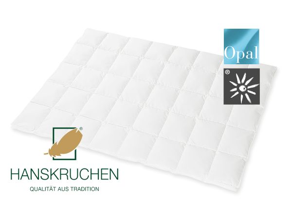 HANSKRUCHEN Dauneneinziehdecke OPAL extra leicht