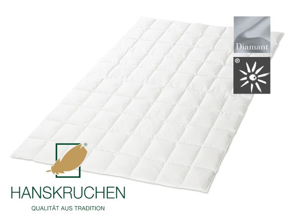 HANSKRUCHEN Dauneneinziehdecke DIAMANT extra leicht
