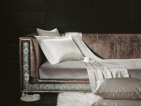 Sichou Seiden-Bettwäsche Trees White